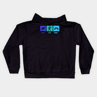 Crawl Walk Gaming - Online Gaming Kids Hoodie